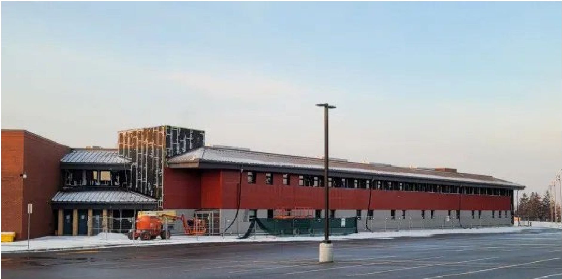 Father Bressani Catholic High School — Composite Panel + Glazing