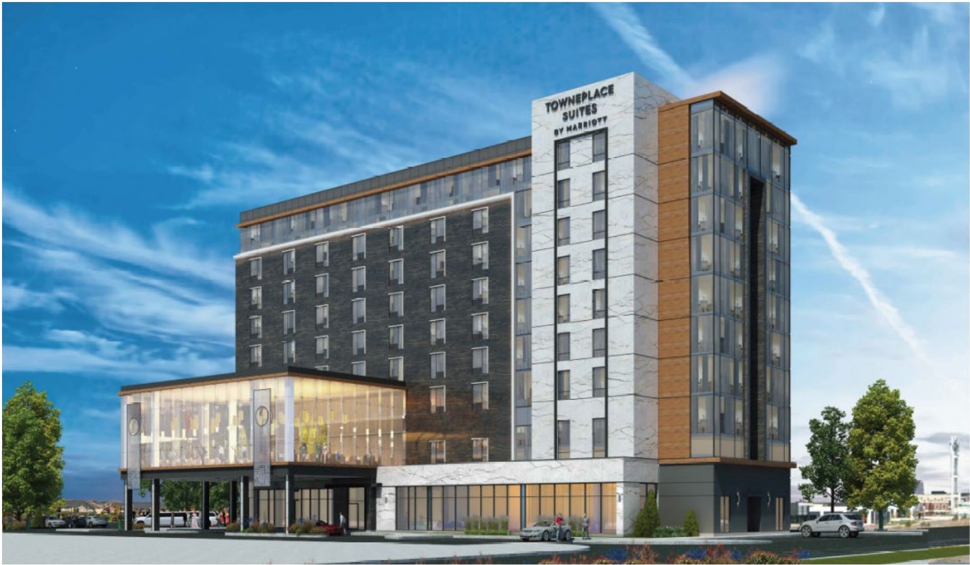 TownePlace Suites by Marriott — Sintered Porcelain Rainscreen