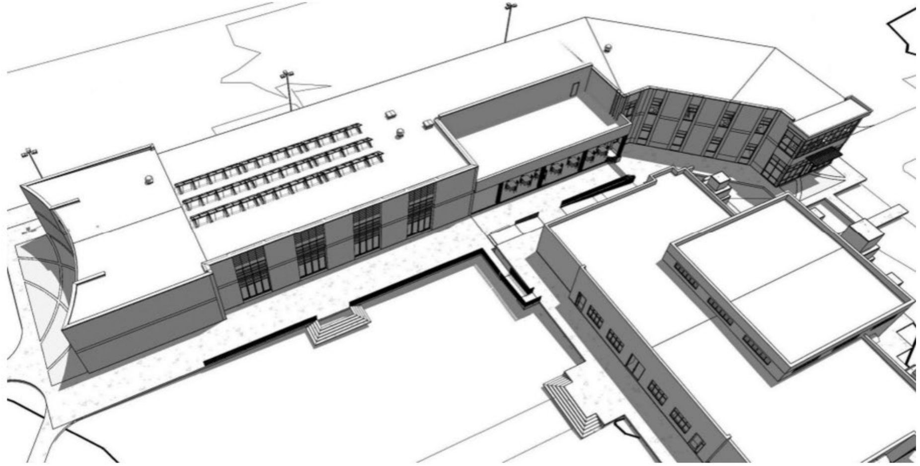 Indian Temple of Woodlands — Storefront & Glazing